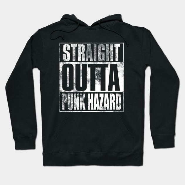 Straight Outta Punk Hazard Hoodie by Blackscribbles